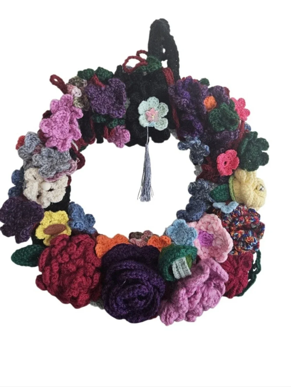 Handmade Día de Muertos Wreath 18